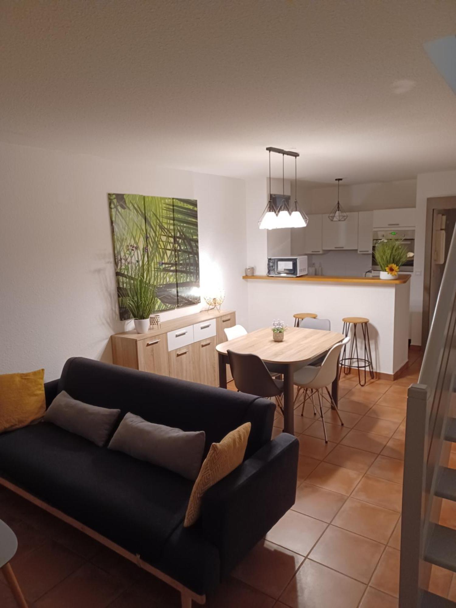 Charmante Villa Dans Village Naturiste Лёкат Экстерьер фото